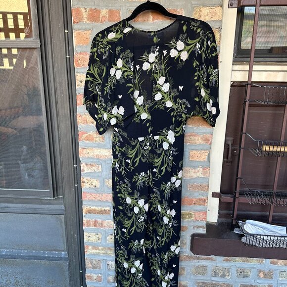 Reformation floral jumpsuit size 8 - Picture 2 of 10